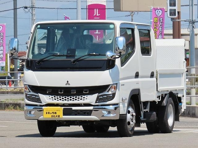 キャンター  2t 全低床 Wキャブ P/G