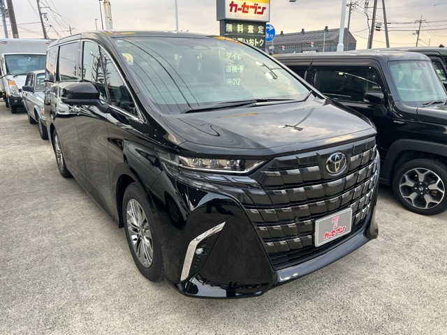 トヨタ アルファード ブラック トヨタ アルファード 2023年モデル Z 4WDの価格・性能・装備