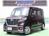 スズキ スペーシアカスタム ハイブリッド(HYBRID)  GS  社外ナビBTオーディオETCパワースライド
