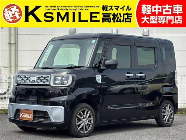 ウェイク L 社外ナビ・片側電動スライドドア・バックモ