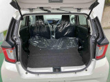 シートアレンジで荷物の収納の幅も広がります