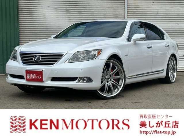 LS 460L 黒皮サンルーフ/22インチAW/クルコン/ETC