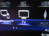 フルセグTV付!同乗者も退屈せずドライブが楽しめますね。運転手さんは運転に集中してくださいね。