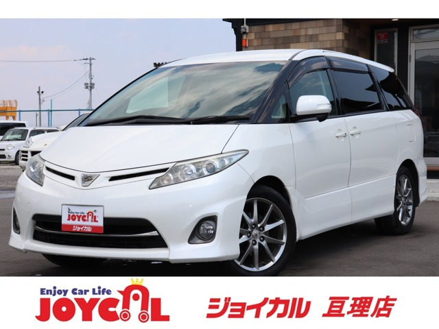 エスティマ 2.4 アエラス レザーパッケージ 保証付き 車検整備付き ETC バックカメラ