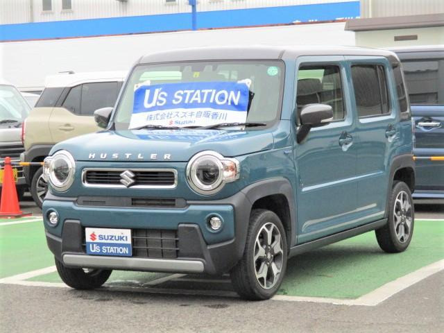 ハスラー ハイブリッド(HYBRID) X 7インチナビ+リヤカメ