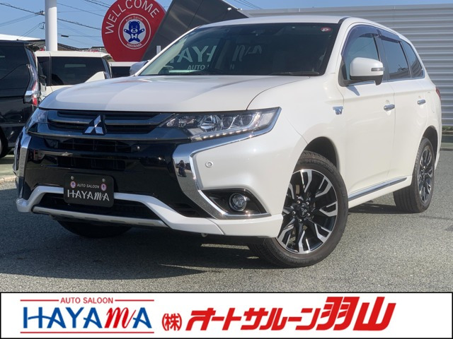 アウトランダーPHEV 2.0 G リミテッド エディション 4WD 純正メモリーナビ/ステアリ...
