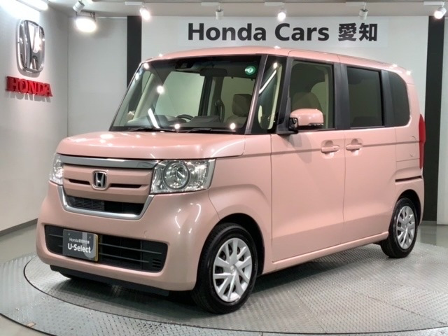 送料込み！ホンダ専用三つボタン ピンク白 N-BOX ピンクJF3 GLホンダセンシング