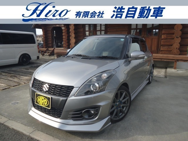 スイフト 1.6 スポーツ エアロパーツ・ブリッツ車高調・Wマフラー