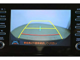バックガイドモニターで、後方を確認しながら安心して駐車することができます。運転初心者も熟練者も必須の機能ですよ!