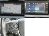 現在では必需品のナビが装備されています。オーディオはAM・FMラジオ・Bluetooth・CD・SDカード・AUXが使えます。快適ドライブの強い味方です!