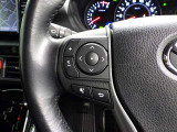 ステアリングスイッチ装備!運転しながら手元でオーディオの操作などができます。