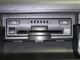 ETC車載器付きです。高速道路の料金所もスムーズに通過できます。
