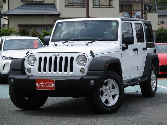 ラングラー アンリミテッド スポーツ 4WD 社外SDナビ フルセグ Bカメラ