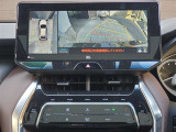 車両を上から見たような映像で、運転席から目視だけでは見にくい車両周辺の状況をしっかり確認できます。