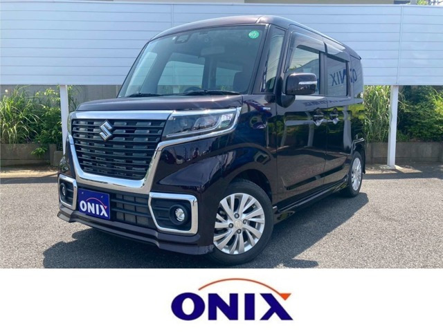 スペーシアカスタム ハイブリッド(HYBRID)  GS ワンオーナー 禁煙車 電動ドア ETC