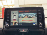 バックガイドモニターで、後方を確認しながら安心して駐車することができます。運転初心者も熟練者も必須の機能ですよ!