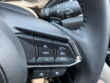 全車速追従機能付(MRCC)アクセルを離しても前方の車に合わせて走行ができます。