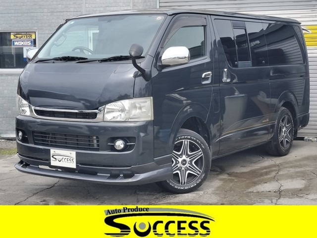 ハイエースバン 2.5 スーパーGL ロング ディーゼル 4WD 本州仕入れ バットフェイス ...