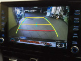 バックガイドモニターで、後方を確認しながら安心して駐車することができます。運転初心者も熟練者も必須の機能ですよ!