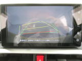 バックガイドカメラ付きで車庫入れもらくらくです。