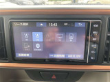 トヨタ純正ナビ7インチ。