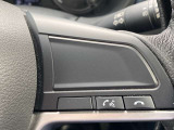 ステアリング右側です。携帯電話のハンズフリースイッチが並びます。
