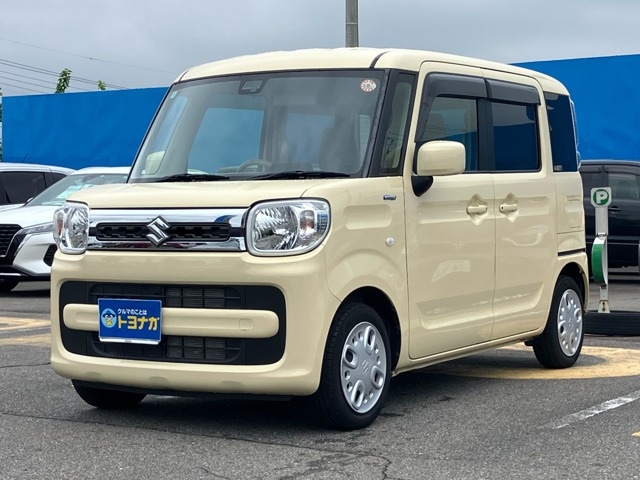 スペーシア ハイブリッド(HYBRID)  X 新品ナビ TV タイヤ4本新品 1オーナー