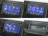 オーディオはAM・FMラジオ・CD・Bluetooth・SDカード・AUX・ワンセグTVが使えます。快適ドライブの強い味方です!
