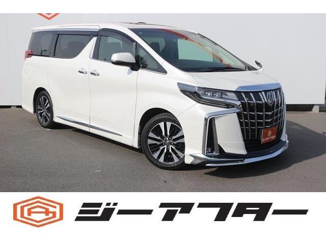 アルファード 2.5 S Cパッケージ モデリスタサンルーフ10型ナビRモニタ3眼