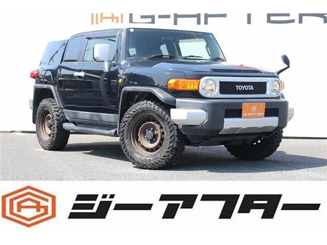 FJクルーザー 4.0 カラーパッケージ 4WD 純正ナビ地デジBカメラOPサイドステップ