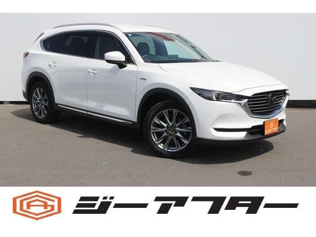 CX-8 2.5 25S 100周年特別記念車 赤革エアシートナビ360カメラTV電動ゲート