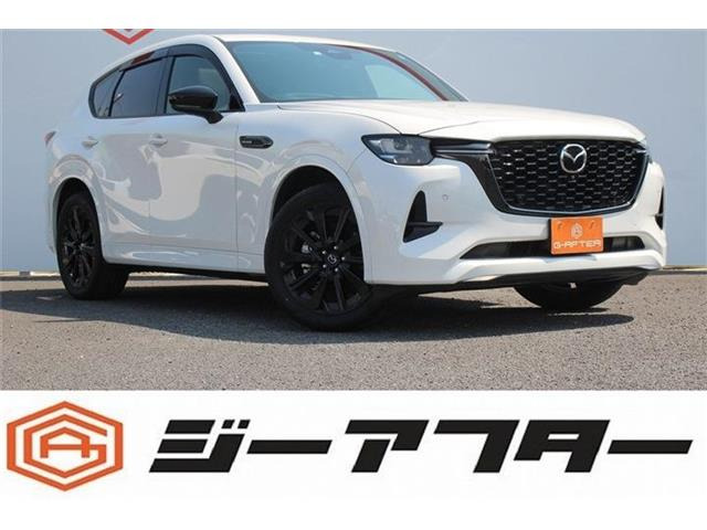 CX-60 3.3 XD ハイブリッド エクスクルーシブスポーツ ディーゼル 4WD 1オーナー黒革...