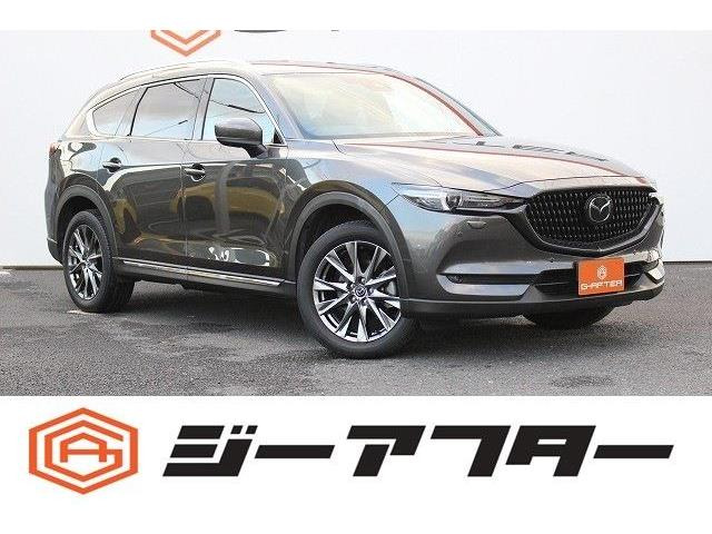 CX-8 2.2 XD Lパッケージ 4WD 10.25型ナビ360°カメラ温冷赤革6人乗