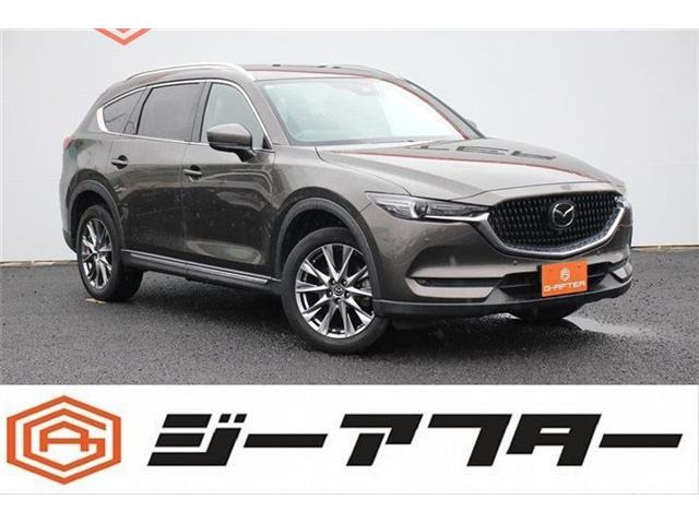 CX-8 2.2 XD Lパッケージ 10型ナビTV360°カメラ電動RゲートETC黒革