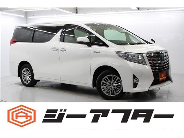 アルファード ハイブリッド 2.5 G E-Four 4WD 9型ナビ後席モニターTV7人乗両側電動LED