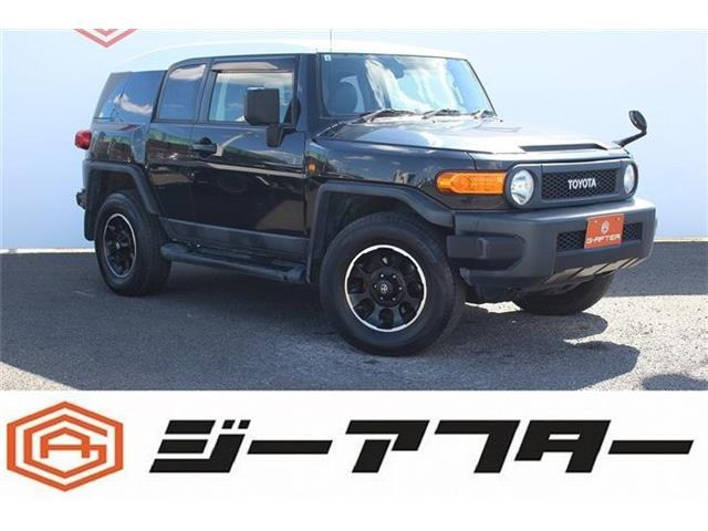 FJクルーザー 4.0 ブラックカラーパッケージ 4WD 1オーナー純正ナビBカメラTVクルコ...