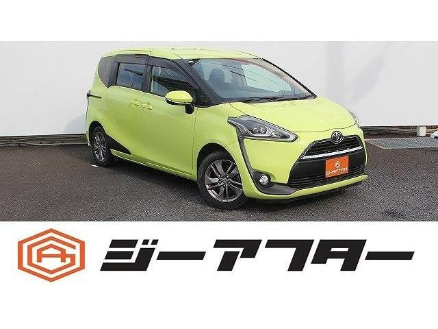 シエンタ 1.5 G 純正ナビTV両側電動LEDヘッドOP15アルミ