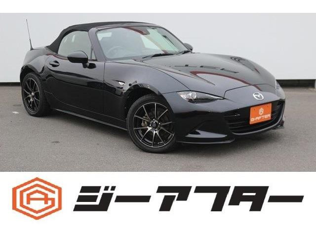 ロードスター 1.5 S レザーパッケージ 黒革温熱シートWeds16AW純正ナビTV