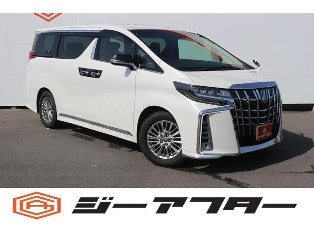 アルファード 2.5 S Cパッケージ R2登録3眼LED純正9型DオーディオTV黒革