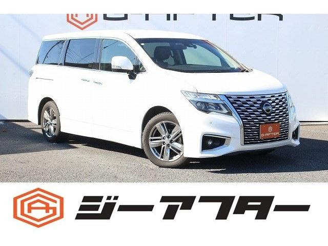 エルグランド 2.5 250ハイウェイスターS 雹害後期型9型ナビ両側電動クルコン衝突軽