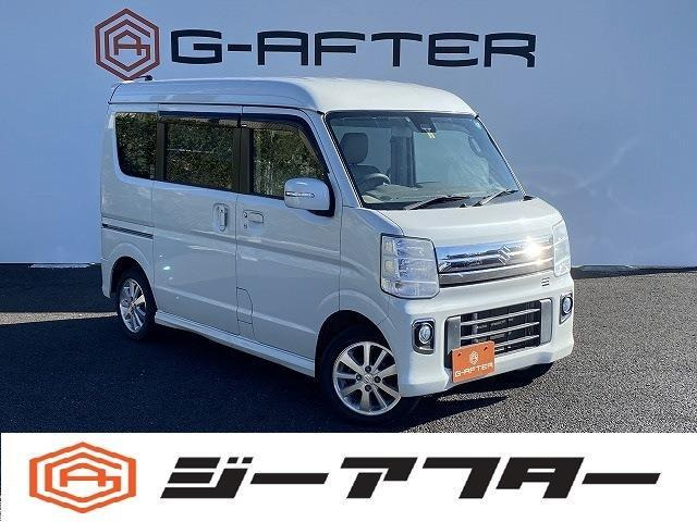 エブリイワゴン PZターボスペシャル ハイルーフ 純正ナビRカメラTV両側電動ETC衝突軽減