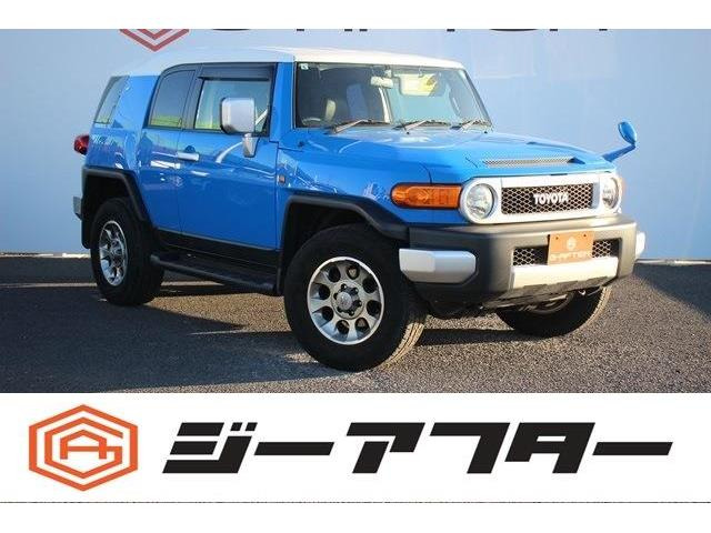 FJクルーザー 4.0 カラーパッケージ 4WD 純正ナビOP17AWクルコンETCサイドステップ