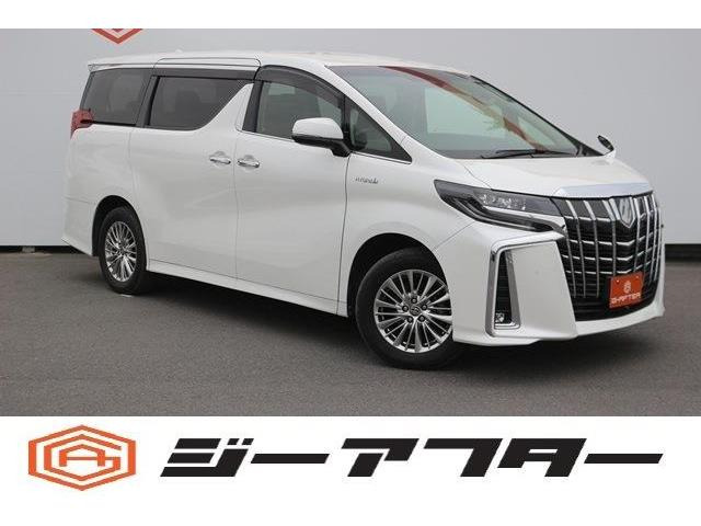 アルファード ハイブリッド 2.5 S E-Four 4WD 純正10ナビTV両側電動BカメラLEDヘッドETC