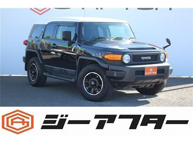 FJクルーザー 4.0 ブラックカラーパッケージ 4WD 社外ナビTVデジタルインナーミラーETC
