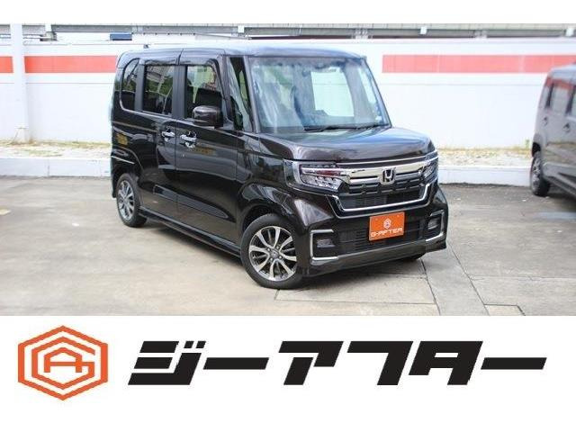 N-BOXカスタム L 純正ナビBカメラTV衝突軽減クルコンLED