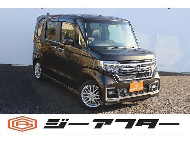 N-BOXカスタム L ターボ 1オーナ純正8型ナビRカメラ電動Pブレーキ