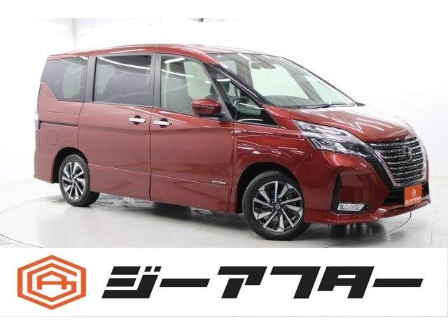 セレナ 2.0 ハイウェイスター V プロパイロット純正10型ナビ後席モニター