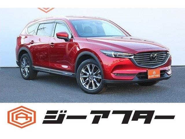 CX-8 2.5 25S Lパッケージ 4WD R2登録1オーナー6人茶革360°カメラTVナビ