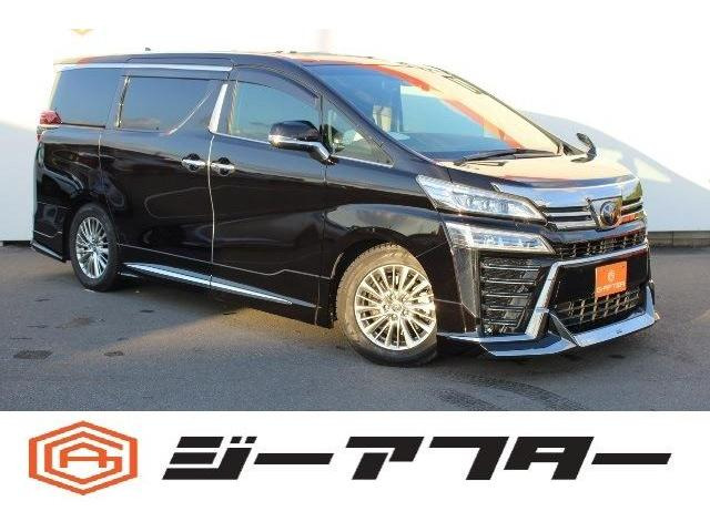 ヴェルファイア 3.5 ZG 4WD モデリスタ3眼LED黒革10型ナビ後席モニター
