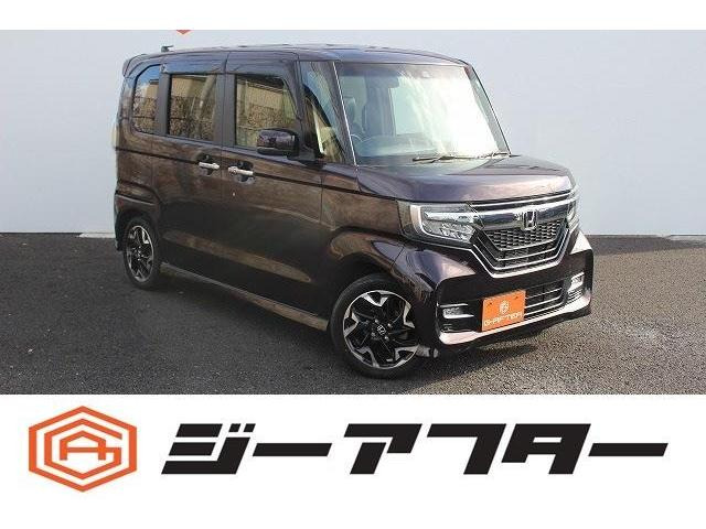 N-BOXカスタム G L ターボ ホンダセンシング 純正8型ナビRカメラ両側電動LED衝突軽減